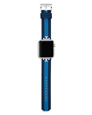 Tory Burch Striped Strap For Apple Watch, 38-40mm
