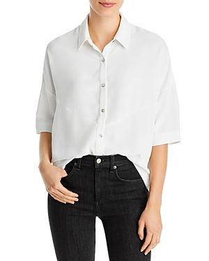 Three Dots Oversized Short Sleeve Shirt