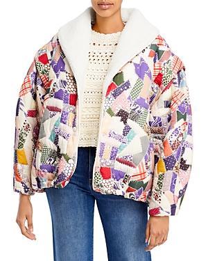 Sea Harlow Patchwork Puffer Jacket