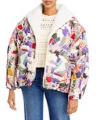 Sea Harlow Patchwork Puffer Jacket