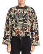 Adidas Originals Camo Print Logo Sweatshirt