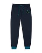 Psycho Bunny Howgate Cotton Camo Tufted Chenille Logo Slim Fit Sweatpants