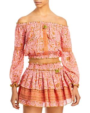 Poupette St. Barth Nana Off-the-shoulder Top