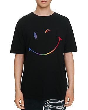 Eleven Paris Rainbow Smiley Graphic Tee