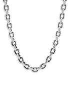 David Yurman Deco Chain Link Necklace In Sterling Silver, 24