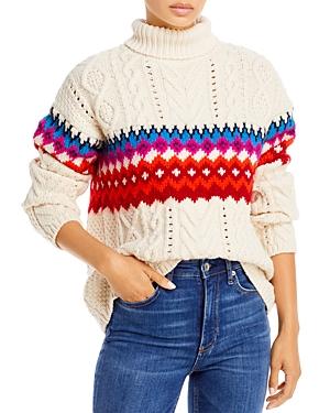 Rag & Bone Willow Fair Isle Turtleneck Sweater