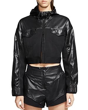 Nike Mixed Media Hooded Jacket