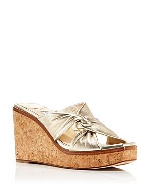 Jimmy Choo Women's Narisa 90 Platform Wedge Sandals
