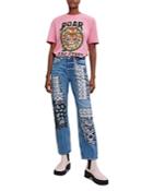 Maje Tellaire Roar Like A Tiger Graphic Tee
