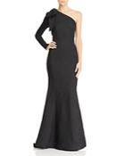 Rebecca Vallance Harlow One-shoulder Gown