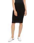 Theory Lace Pencil Skirt