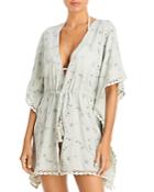 Surf Gypsy Embroidered Eyelet Swim Cover Up