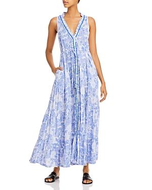 Poupette St. Barth Nana Printed Maxi Dress