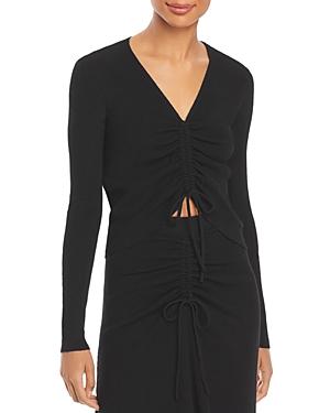 Lucy Paris Gathered Knit Top