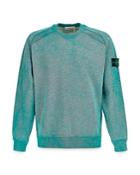 Stone Island Washed Crewneck Sweatshirt