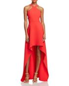 Bcbgmaxazria Cutout High/low Gown - 100% Bloomingdale's Exclusive