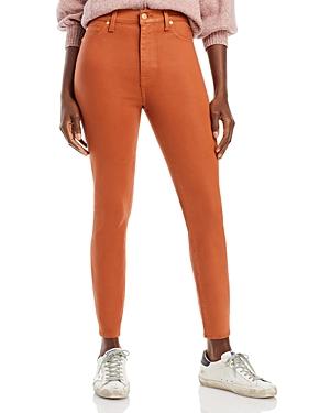 7 For All Mankind High Waisted Skinny Ankle Jeans