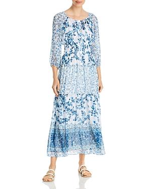 Olive Hill Floral Tiered Maxi Dress