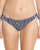 Lauren Ralph Lauren Printed Side Tie Bikini Bottom