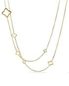 David Yurman Quatrefoil Chain Necklace