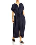 Vince Striped Relaxed Maxi Dress