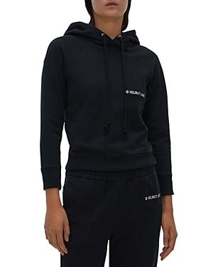 Helmut Lang Shrunken Logo Hoodie