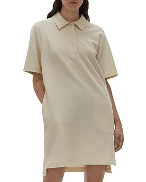 Helmut Lang Waffle Polo Dress