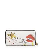 Marc Jacobs Collage Print Continental Wallet
