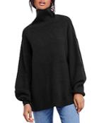 Free People Relaxed Turtleneck Sweater