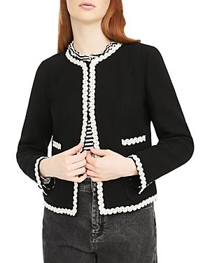 Weekend Max Mara Salmone Braided Trim Jacket