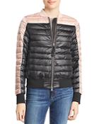 Parajumpers Sharyl B.c. Color-block Down Jacket