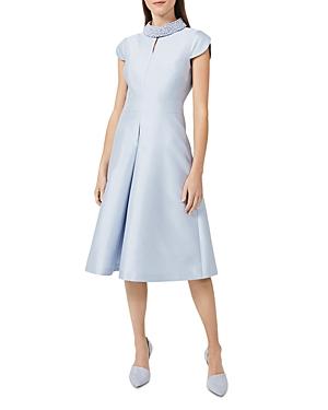 Hobbs London Marcella Beaded A Line Dress