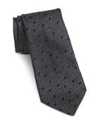 John Varvatos Star Usa Fillmore Contrast-stitched Silk Classic Tie