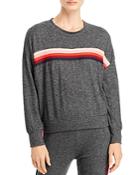Sundry Center-stripe Sweatshirt