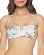 Isabella Rose Enchanted Halter Bandeau Bikini Top
