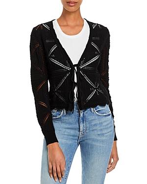 Rebecca Taylor Cotton Crochet Cardigan