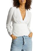 Reiss Madison Plunge Top