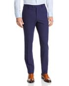 Ohn Varvatos Star Usa Street Wool-linen Tonal Plaid Slim Fit Suit Pants