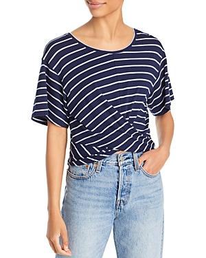 Derek Lam 10 Crosby Tanner Twist Waist Tee