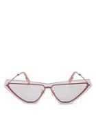 Kenzo Women's Slim Shield Cat Eye Sunglasses, 149mm