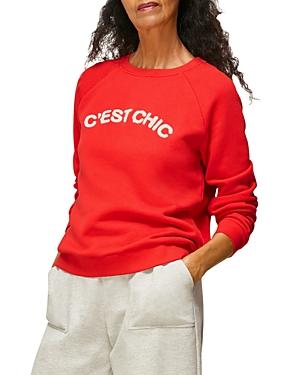 Whistles Beaute C'est Chic Sweatshirt