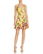 French Connection Linosa Floral-print A-line Mini Dress