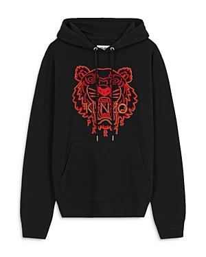Kenzo Tiger Embroidered Logo Hoodie