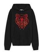 Kenzo Tiger Embroidered Logo Hoodie