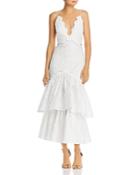 Acler Lacruise Tiered Ruffe Dress