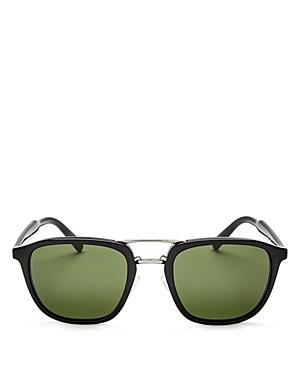 Prada Men's Brow Bar Square Sunglasses, 54mm