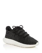 Adidas Women's Tubular Shadow Glitter Knit Lace Up Sneakers