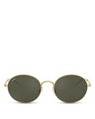 Ray-ban Men's Oval Solid Sunglasses, 53mm