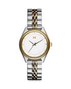 Mvmt Rise Mini Two Tone Bracelet Watch, 30mm