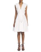 Derek Lam 10 Crosby Saachi Ruffled Dress